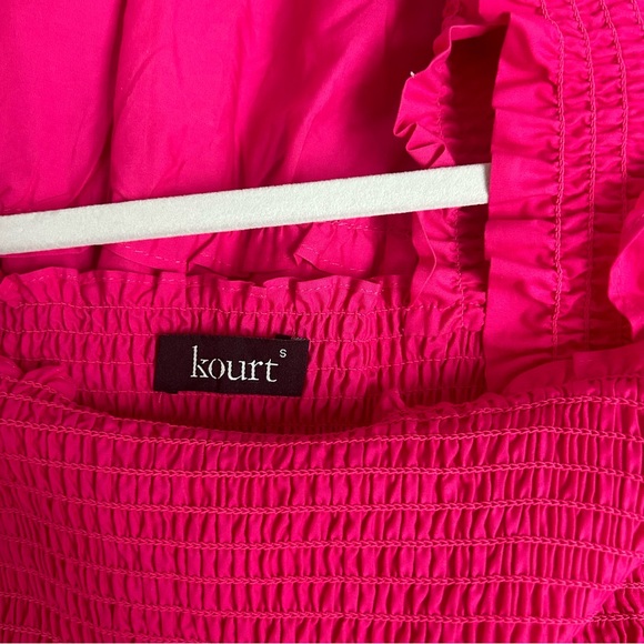 Kourt Calypso Maxi Dress in Magenta Hot Pink sz S NWOT - Picture 8 of 8